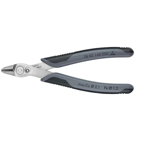 Knipex 5 1/2" Electronics Super Knips® XL (78 03 140 ESD)
