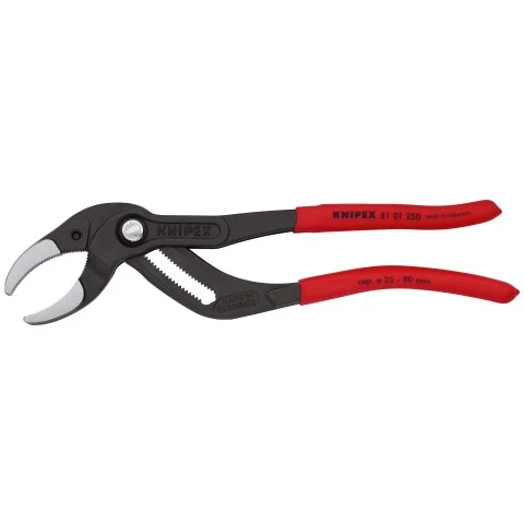 Knipex 10" Pipe Gripping Pliers-Serrated Jaws (81 01 250)