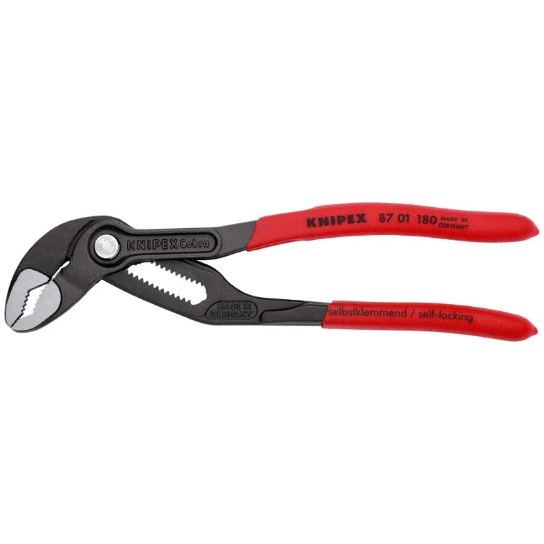 Knipex 7 1/4" Cobra® Water Pump Pliers (87 01 180)
