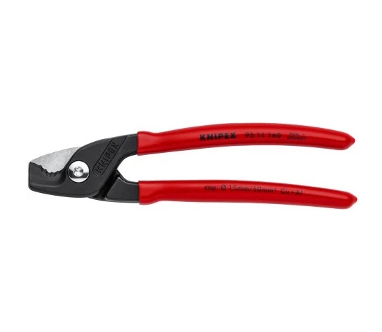Knipex 6 1/4" StepCut Cable Shears (95 11 160)