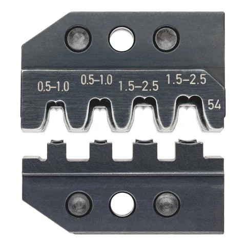 Knipex Crimping Die For Non-Insulated Open Plug-Type Connectors (Plug Width 2.8 and 4.8 mm) (97 49 04)