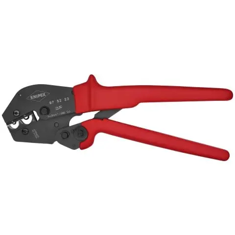 Knipex 10" Crimping Pliers For Non-Insulated terminals and Cable Connectors (97 52 23)