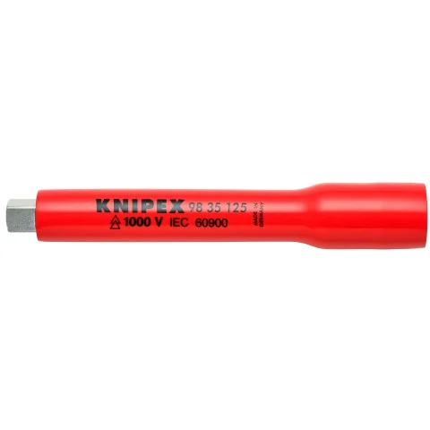 Knipex 5" Extension Bar, 3/8" Drive-1000V Insulated (98 35 125)