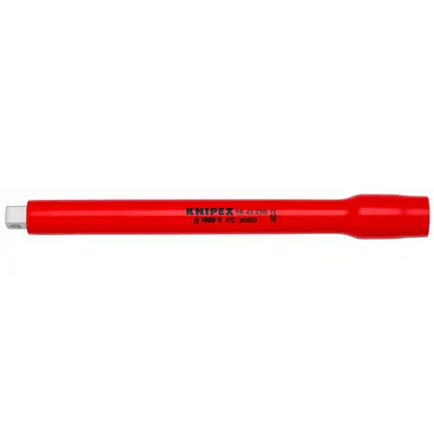 Knipex 10" Extension Bar, 1/2" Drive-1000V Insulated (98 45 250)