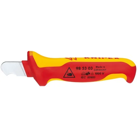 Knipex 6 3/4" Dismantling Knife-1000V Insulated (98 53 03)