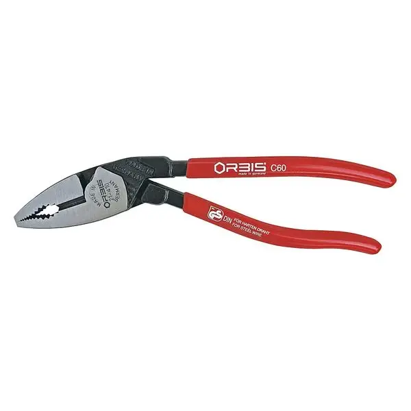 Knipex 7 1/2" Combination Pliers 25° Angled (9O 21-410 SBA)