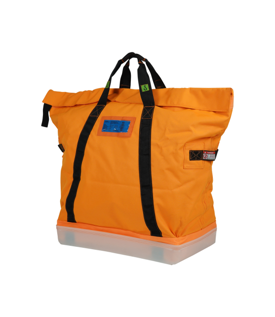 LUSB EMG Square Tool Bag With Hard Cover, 80 KG, Orange