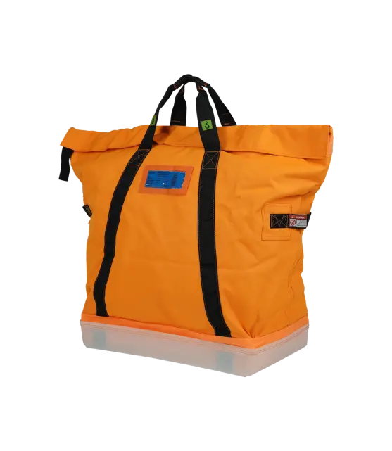 LUSB EMG Square Tool Bag With Hard Cover, 80 KG, Orange