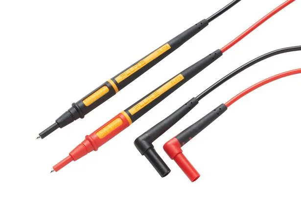 Fluke TL175 TwistGuard™ Test Leads, 2MM DIA PROBE TIPS