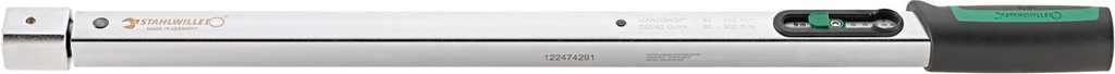 Stahlwille 14x18 mm Torque Wrench MANOSKOP® 730/40 Quick 80-400 Nm / 60-300 ft-lb (50184040)