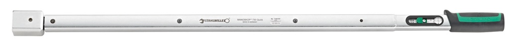 Stahlwille 22x28 mm Insert Torque Wrench MANOSKOP® 730II/65 Quick 130-650 Nm / 100-480 ft-lb (50184565)