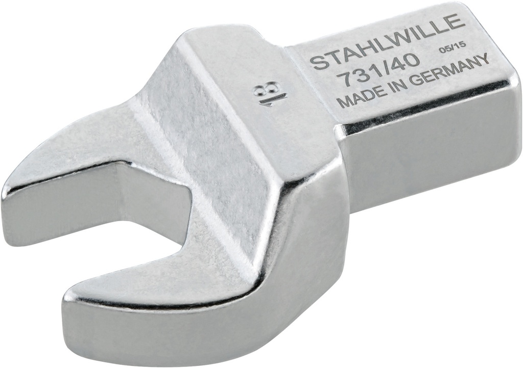 Stahlwille 731/40 21 Open-ended Insert Tool 14x18 21mm (58214021)