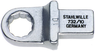 Stahlwille 732/10 10 Ring insert Tool 9x12 10mm (58221010)