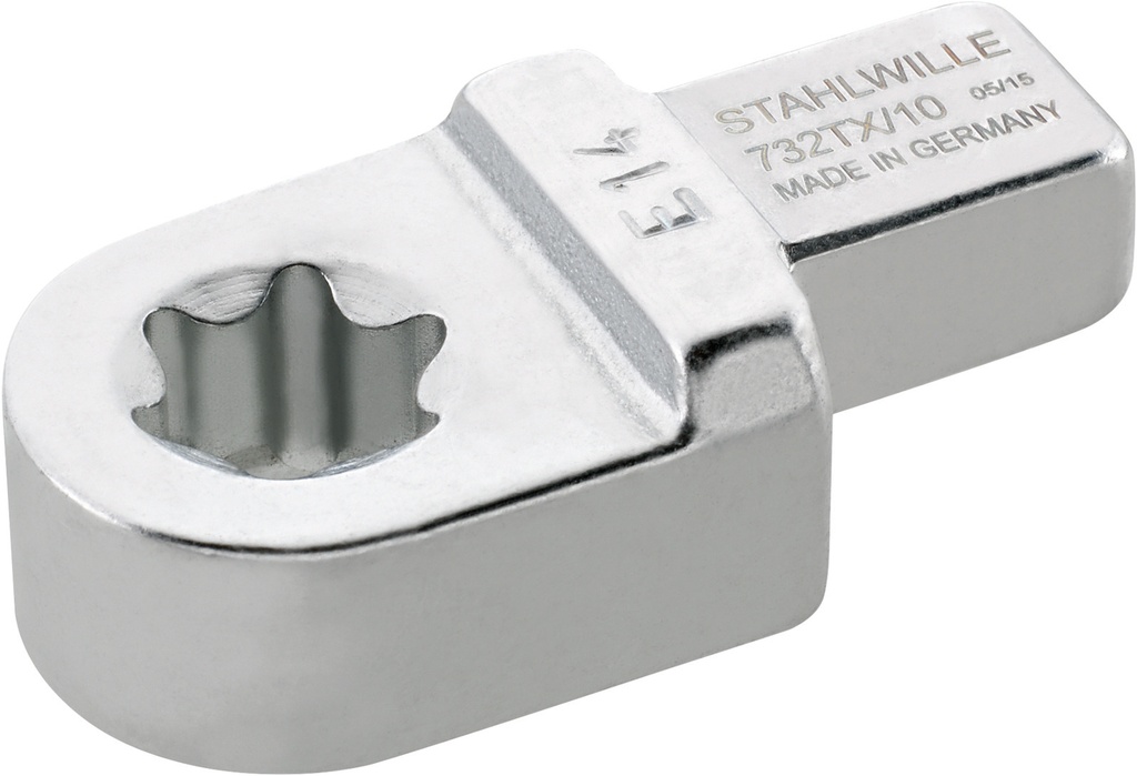 Stahlwille 732TX/10 E 10 Ring insert Tool 9x12 E10 (58291010)