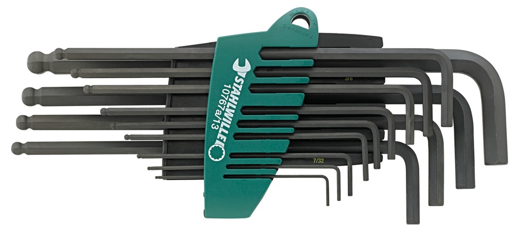 Stahlwille 10767A/13 SATZ BALL ENDED HEXAGON KEY WRENCH SET
