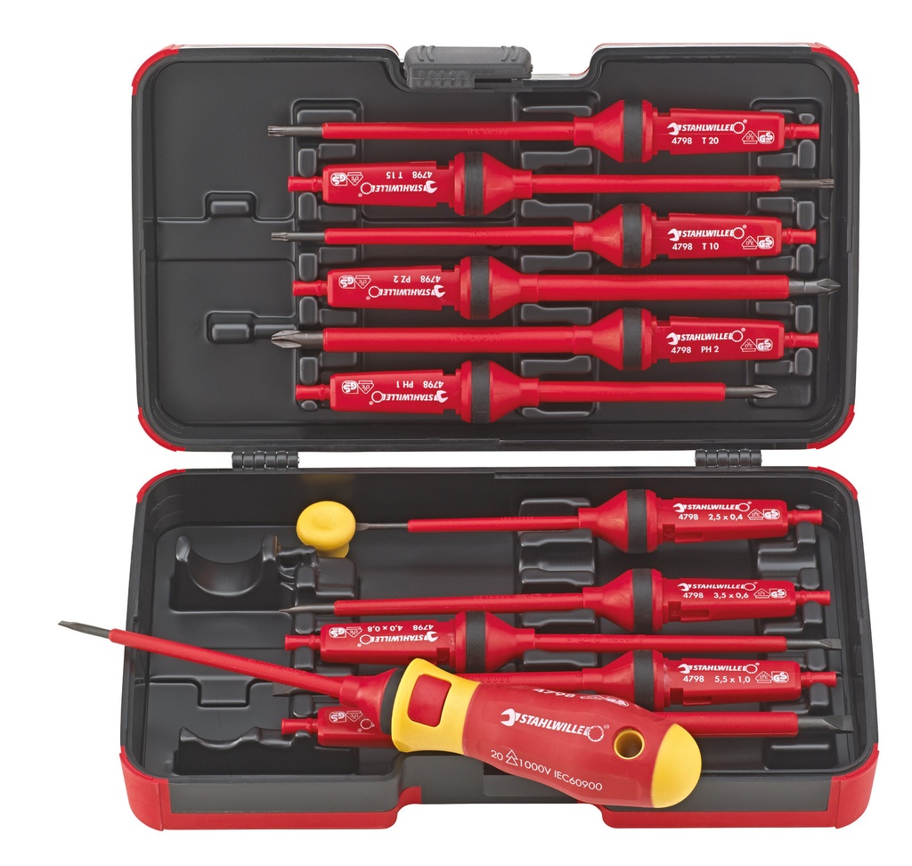 Stahlwille 4798 VDE Interchangeable Screwdrivers Set 14pcs (96469511)
