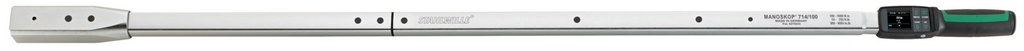 Stahlwille 22x28 mm Insert Torque Wrench MANOSKOP® 714/100 with Dial Gauge 100-1000 Nm / 74-750 ft-lb (96500100)