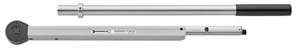 Stahlwille 3/4" Drive Torque Wrench MANOSKOP® 721Nf/100 200-1000 Nm / 150-725 ft-lb (96502001)