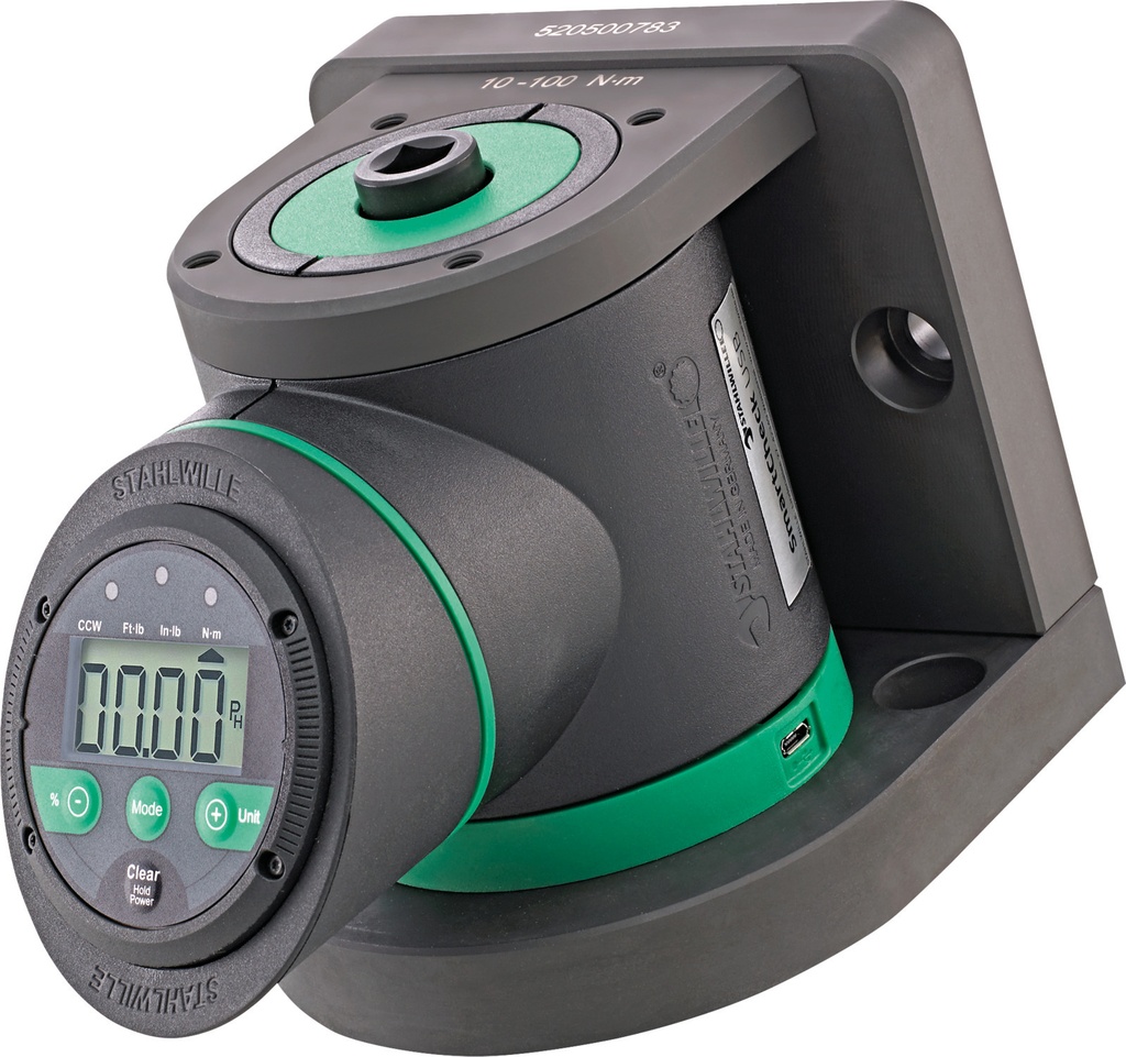 Stahlwille 3/4" Drive SMARTCHECK USB 400 Torque Tester f. Torque Wrenches 40-400 Nm / 30-295 ft-lb / 354-3540 in-lb (96521209)