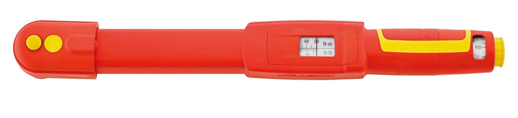 Stahlwille 3/8" Dr Insulated Torque Wrench 730R/5 VDE 10-50 Nm / 7-37 ft-lb (96550150)