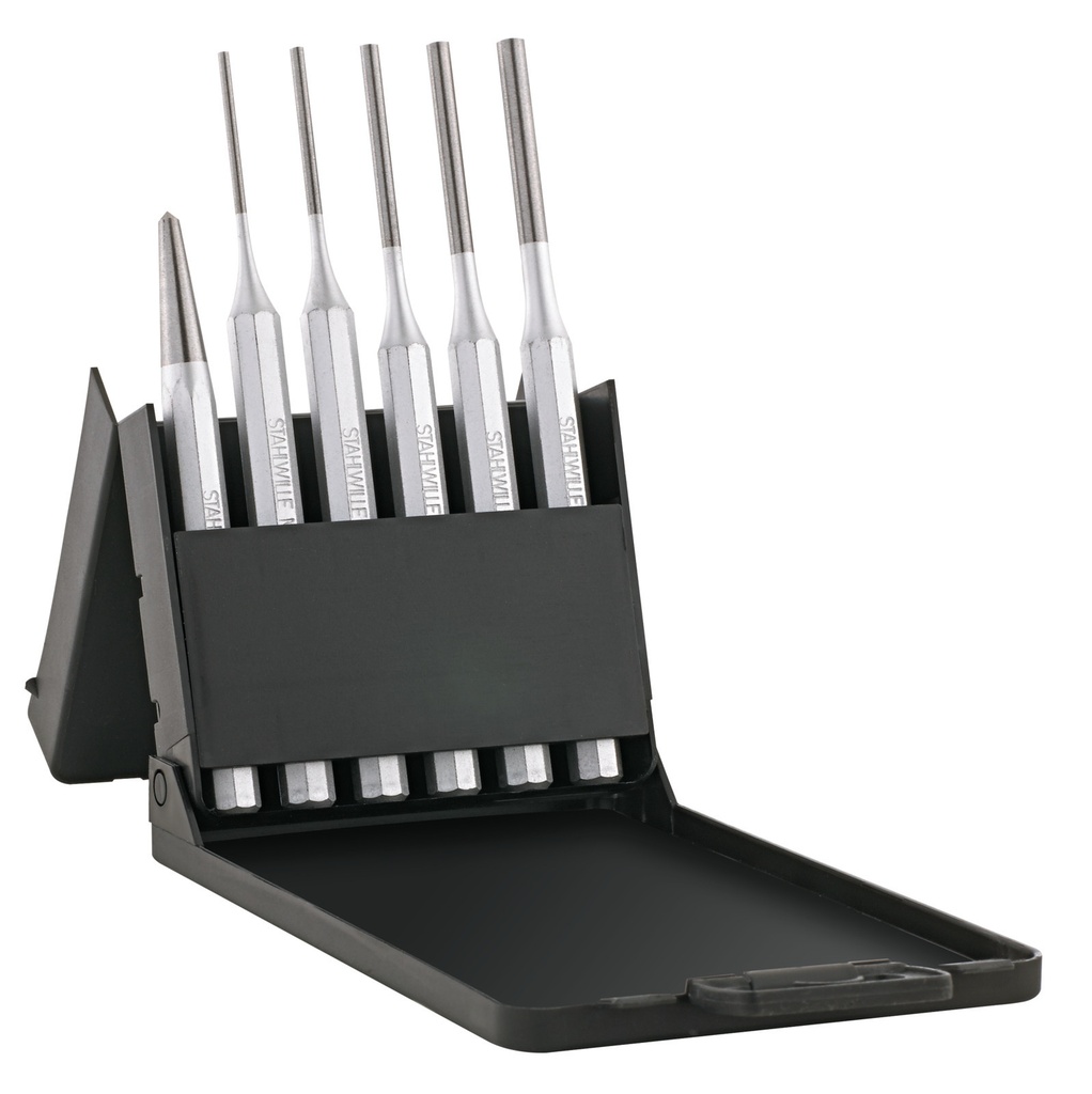 Stahlwille Pin Punch and Center Punch Set, 6pcs, 105-108/6 (96700712)
