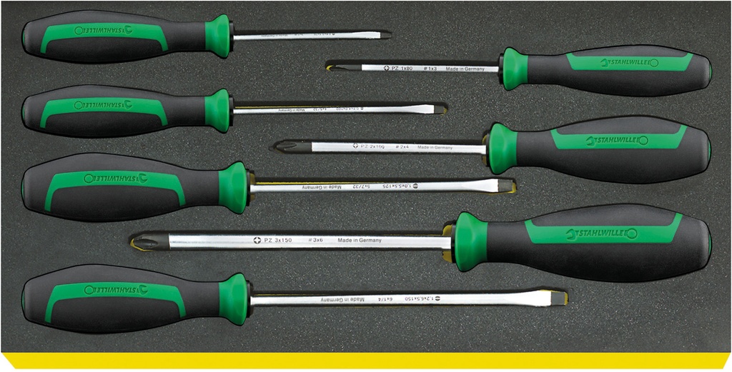 Stahlwille TCS 4620/4640 SCREWDRIVER SET IN TCS INLAY