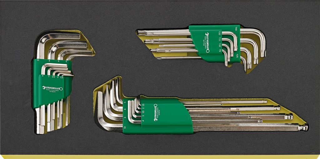Stahlwille TCS 10760-10771/26 TOOL SET IN TOOL-CONTROL TRAY-SYSTEM