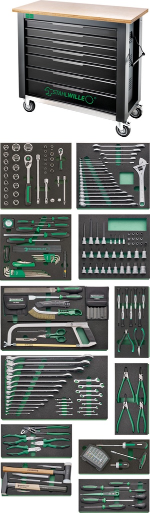 Stahlwille WB 625/267QR TOOL SET IN TOOL-CONTROL TRAY-SYSTEM