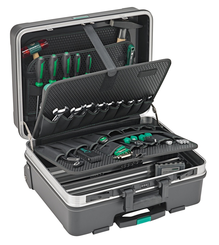 Stahlwille 13302/TR/69 TOOL BOX/TROLLEY CONTAINING 69 ITEMS