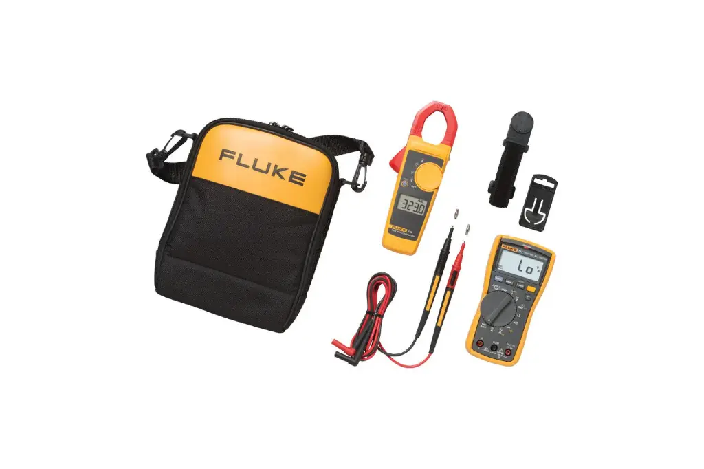 Fluke 117/323 Electricians Combo Kit, Digital Multimeter and Clamp Meter (FLUKE-117/323 KIT)