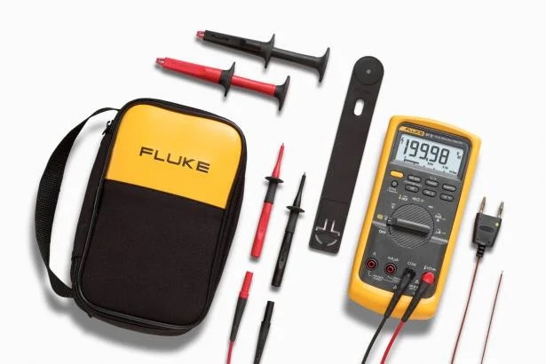 Fluke 87V/E2 Industrial Electrician Combo Kit (FLUKE-87-5/E2 KIT) TRUE-RMS MULTIMETER COMBO KIT