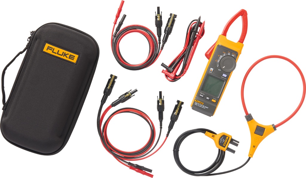 Fluke Solar Tools Kit with 393 FC Clamp Meter and Solar Test Leads (FLK-393FC-PVLEAD)