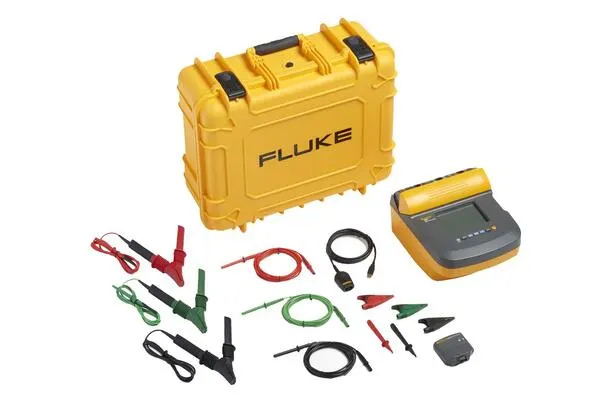 Fluke 1550C FC 5 kV Insulation Tester Kit w/IR 3000FC 1550 Connector (FLUKE-1550C/KIT,5KV INSULATION TESTER KIT)
