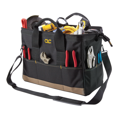 CLC 1165 SOFTSIDE TOOL CARRIER 22 Pocket - 16" BigMouth® Tote Bag