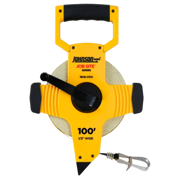 Johnson Level 100' Job Site™ Open Reel Fiberglass Tape (1808-0100)