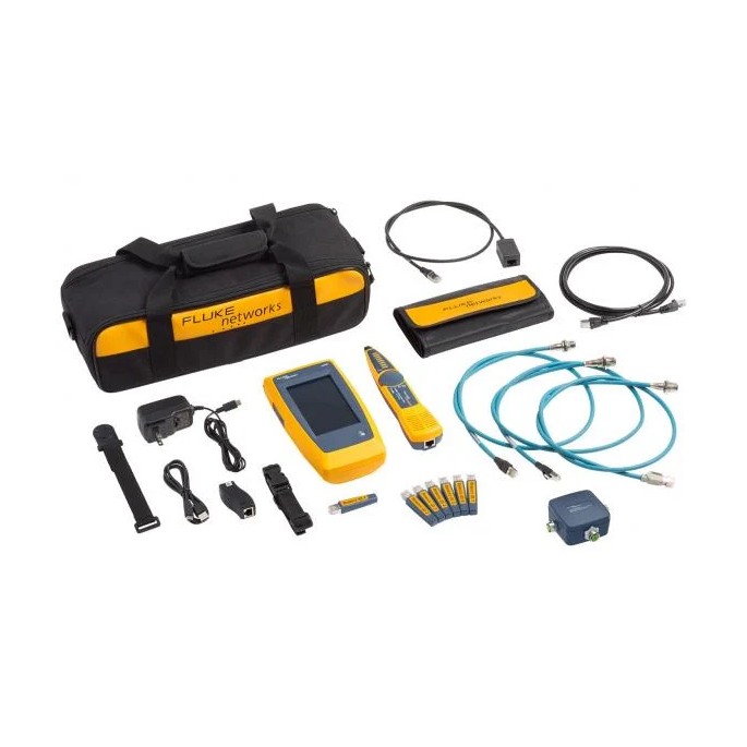 Fluke Networks LinkIQ™ Industrial Ethernet Cable+Wi-Fi+Network Tester kit (LIQ-KIT-IE)