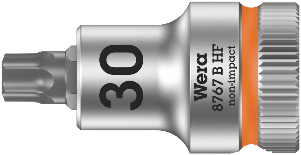 Wera 05003066001 8767 B HF TORX® Zyklop Bit Socket w/Holding Function, 3/8" Dr, TX 30 X 35 mm