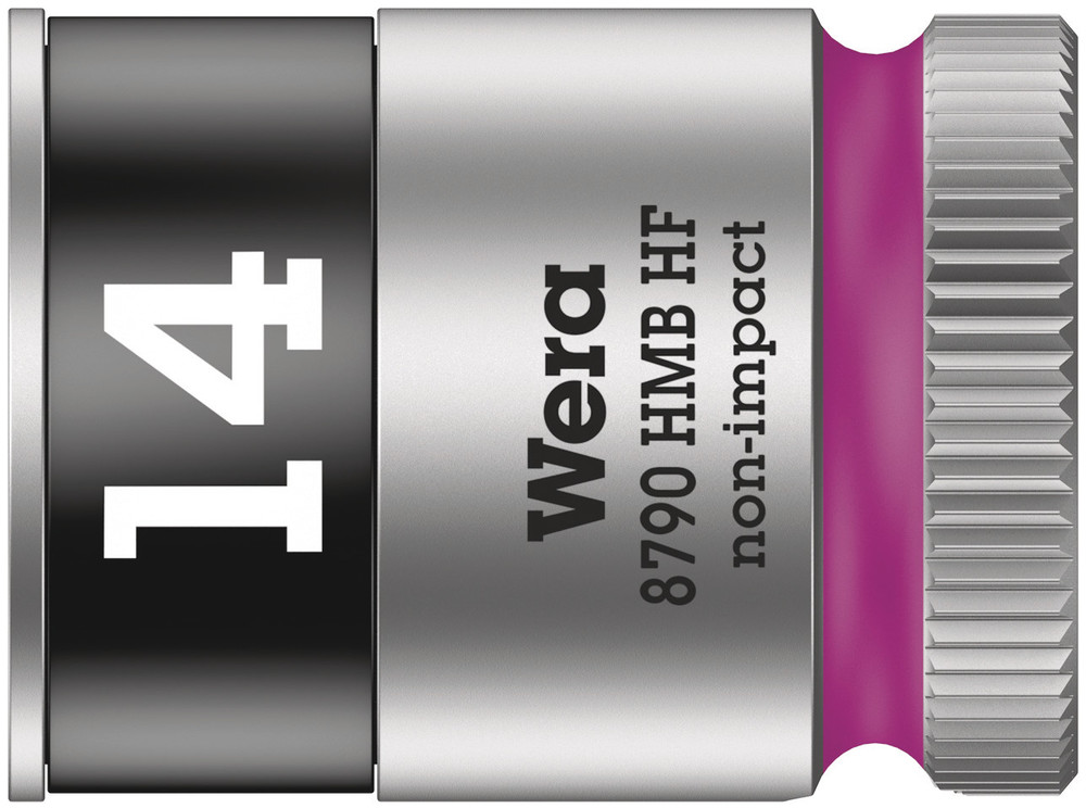 Wera 05003748001 8790 HMB HF Zyklop Socket With 3/8" Dr w/Holding Function, 14 X 29 mm