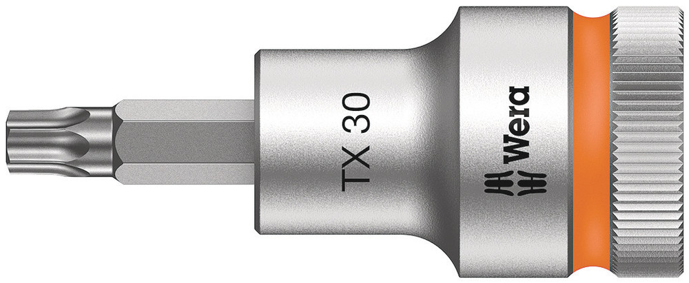 Wera 05003833001 8767 C HF TORX® Zyklop Bit Socket With 1/2" Dr w/Holding Function, TX 30 X 60 mm