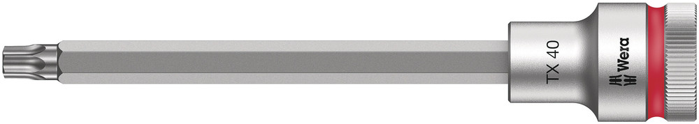 Wera 05003854001 8767 C HF TORX® Zyklop Bit Socket With 1/2" Dr w/Holding Function, TX 40 X 140 mm