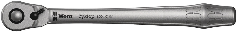 Wera 05004064001 8004 C Zyklop Metal Ratchet With Switch Lever and 1/2" Dr, 1/2" X 281 mm