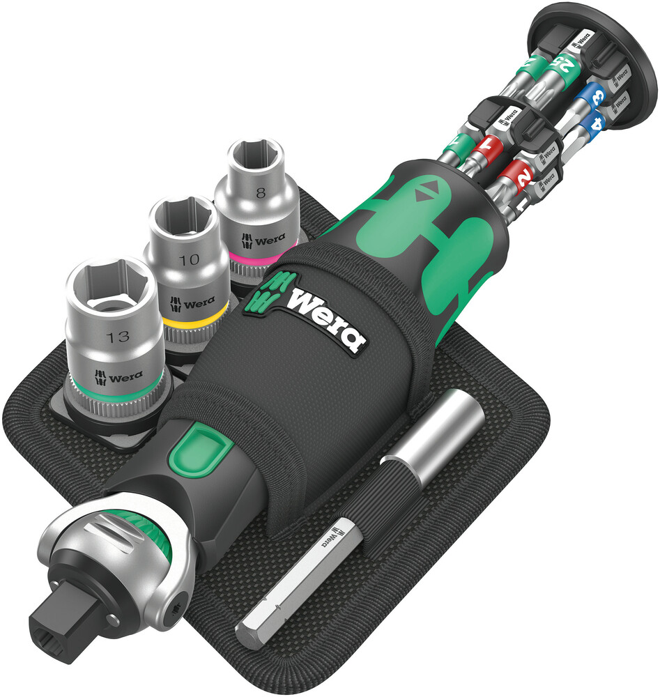 Wera 05004281001 8009 Zyklop Pocket Set 2, 18 Pc