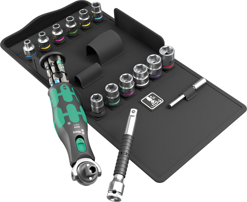 Wera 05004284001 8009 Zyklop Pocket Set 3, 27 Pc