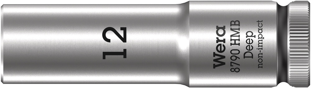 Wera 05004534001 8790 HMB Deep 3/8" Socket, 12 X 64 mm