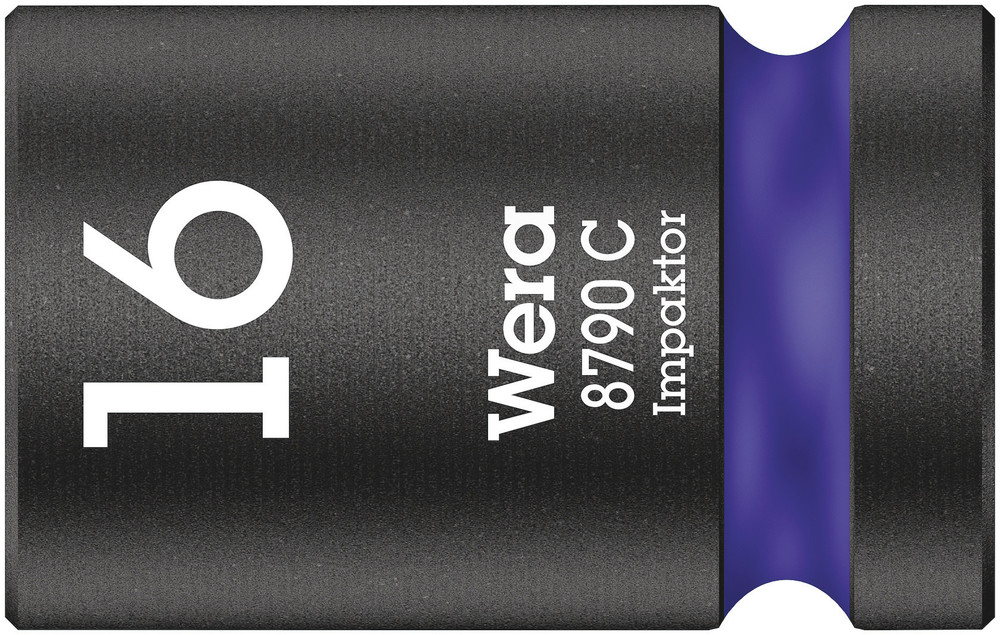 Wera 05004573001 8790 C Impaktor Socket With 1/2" Dr, 16 X 38 mm