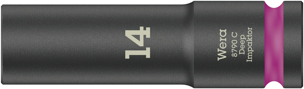 Wera 05004831001 8790 C Impaktor Deep Socket With 1/2" Dr, 14 X 83 mm