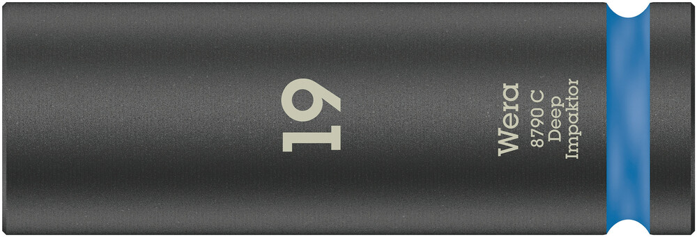 Wera 05004836001 8790 C Impaktor Deep Socket With 1/2" Dr, 19 X 83 mm