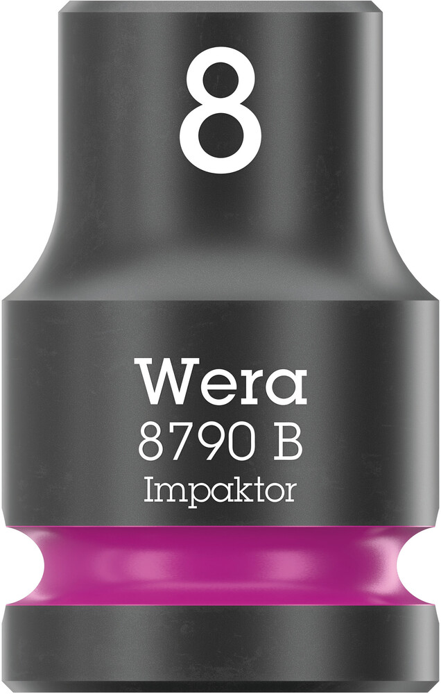 Wera 05005500001 8790 B Impaktor Socket With 3/8" Dr, 8 X 30 mm
