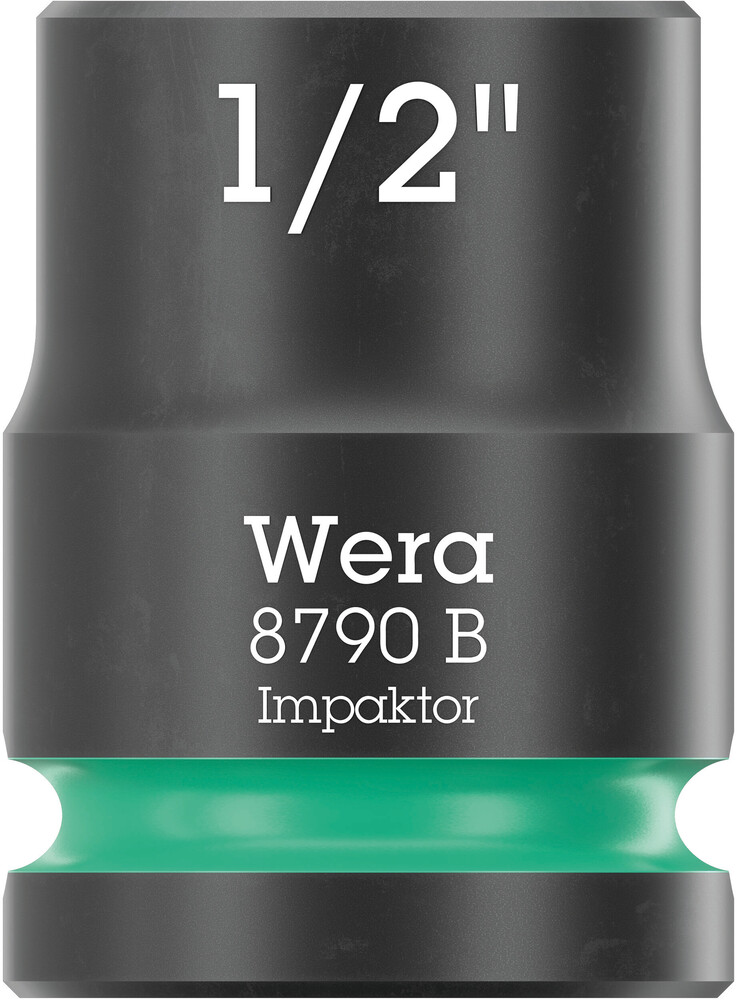 Wera 05005518001 8790 B Impaktor Socket With 3/8" Dr, 1/2" X 30 mm