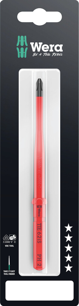 Wera 05006559001 KK VDE 62 iS PH 1 x 157 mm TIE SB